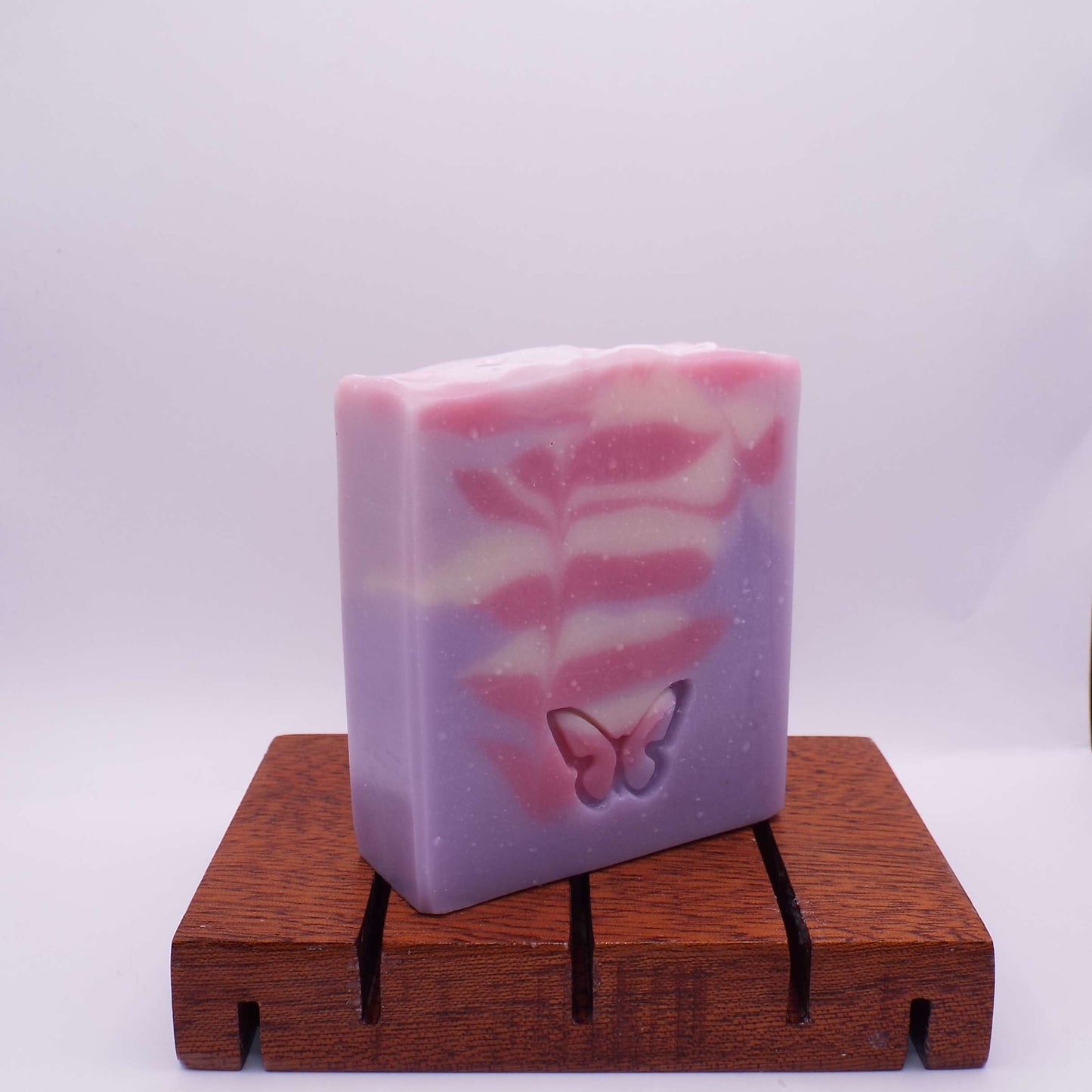 Black Raspberry Vanilla soap is a vegan soap, meaning it contains no animal products. It is made with natural ingredients and plant-derived oils such as coconut oil, and castor oil. 